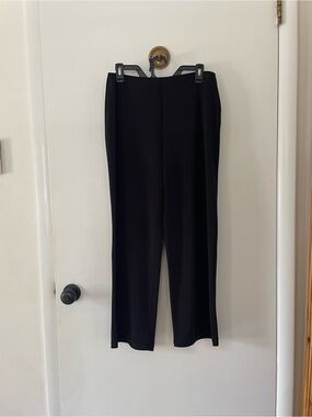 Alfani Black Wide-Leg Pull-on Women's Pants